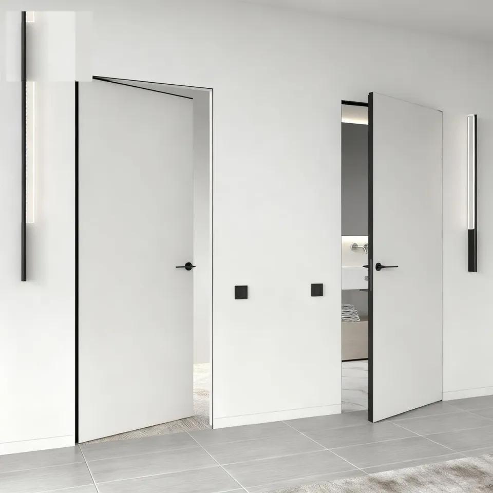 Ușă Frameless — aluminiu alloy