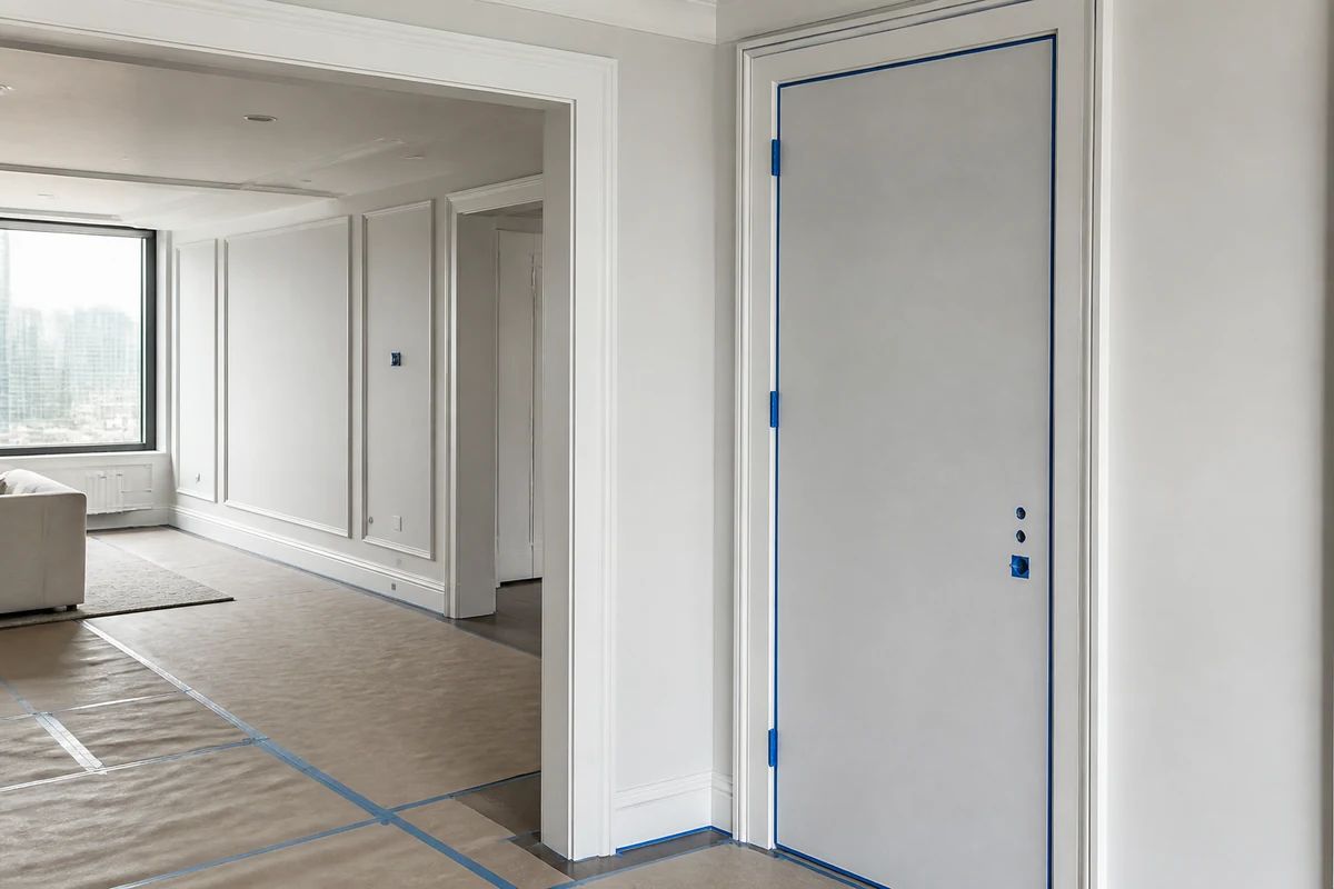 Panou de ușă filomuro DIY Paint grunduit, pregătit pentru vopsire pe șantier Panou de ușă filomuro DIY Paint grunduit, pregătit pentru vopsire pe șantier
